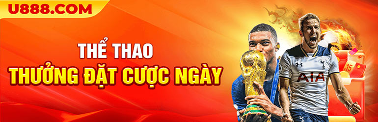 Đặt cược thể thao thưởng hàng ngày tại U888